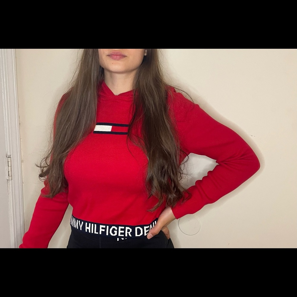 A light sweater crop top